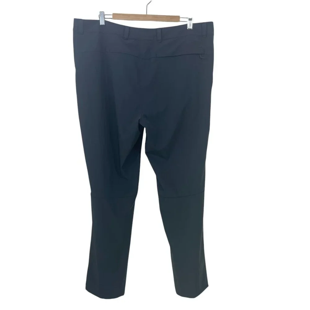The North Face Pants Men’s 40x32 Gray Stretch Outdoors Hiking Zip Back‎ Pocket